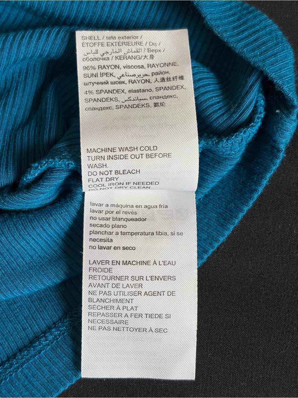 Y2K BEBE Blue Rhinestone Racer Back Tank Too - Picture 5 of 7